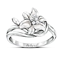 Miracle Lily Diamond Ring