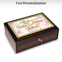 "A Mother's Love Is Forever" Music Box With Children's Names