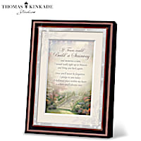 Thomas Kinkade If Tears Could Build A Stairway Poem Frame