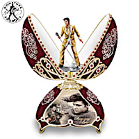 "Elvis In Concert" Peter Carl Faberg&#233;-Style Musical Egg