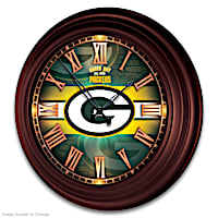 Green Bay Packers Wall Clock