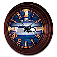 Seattle Seahawks Wall Clock