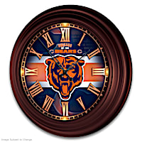 Chicago Bears Wall Clock