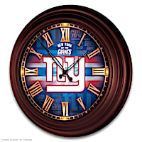 New York Giants Wall Clock