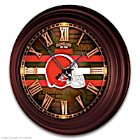 Cleveland Browns Wall Clock