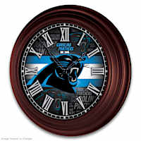 Carolina Panthers Wall Clock