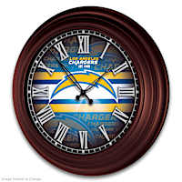 Los Angeles Chargers Wall Clock