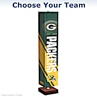 NFL Four-Sided Floor Lamp: Choose Your Team Any NFL Team Logo