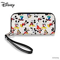 Disney Mickey Mouse Through The Years Wallet