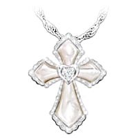 Protection And Strength Diamond Pendant Necklace
