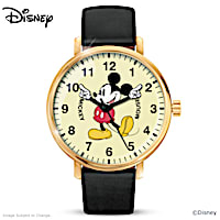 Disney Mickey Mouse Classic Watch With Revolving Arms