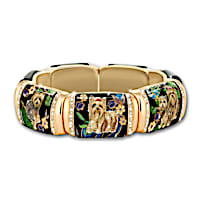 Yorkie Women’s Crystal Stretch Bracelet