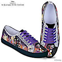 The Nightmare Before Christmas Ever-Sparkle Canvas Shoes