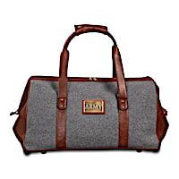 "Army Pride" Widemouth Duffel With Bronze-Finish Plaque