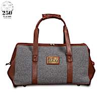 Army Pride Widemouth Duffel With Bronze-Finish Plaque