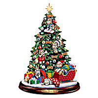 Making Spirits Bright Shih Tzu Christmas Tree