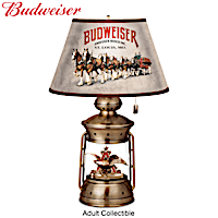 Budweiser Lantern Lamp With A&Eagle Logo And 3-Way Lighting