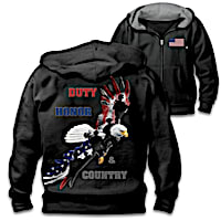 Duty, Honor & Country Men's Hoodie