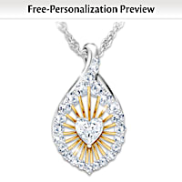 Light Of My Life Personalized Pendant Necklace