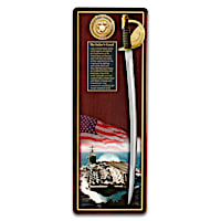 "America's Heroes" Navy Tribute Wall Decor