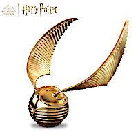 HARRY POTTER Golden Snitch Music Box Opens To Reveal Horcrux