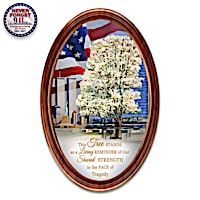 9/11 Survivor Tree Collector Plate