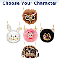 Puffy Pals Plush Pendant Necklaces: 2023 Limited Edition