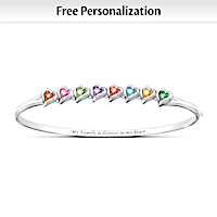 Our Family Of Love Personalized Bracelet