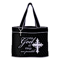 With God All Things Are Possible Tote Bag