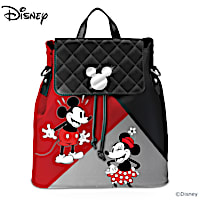 Disney Mickey Mouse & Minnie Mouse Convertible Backpack