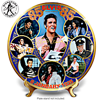 Elvis 85th Birthday Collector Plate