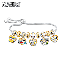 PEANUTS Be Friends Beaded Charm Bracelet