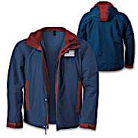 "United We Stand" 3-In-1 Convertible Men's Jacket