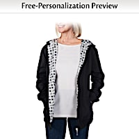 Personalized Jacket With Your Initials In A Designer Pattern