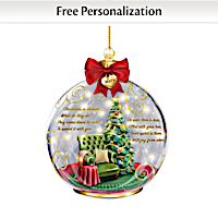 "There In Spirit" Personalized Light-Up Remembrance Ornament