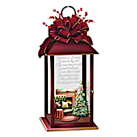 "Christmas In Heaven" Illuminated Remembrance Lantern