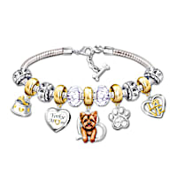 Yorkie Mom Bracelet