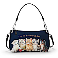 Cats Fill A Heart With Love Handbag