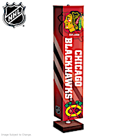 Chicago Blackhawks&reg; Four-Sided Floor Lamp