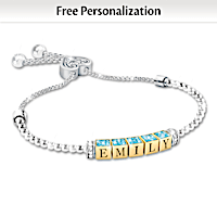 My Beautiful Granddaughter Personalized Bracelet