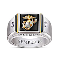 Marine Of Distinction Diamond Ring