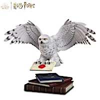 HARRY POTTER Levitating And Spinning HEDWIG Sculpture