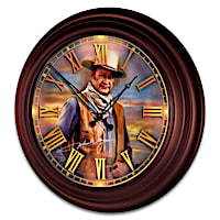 John Wayne: Timeless Legend Wall Clock