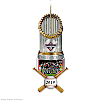 2019 World Series Champions Nationals Trophy Ornament