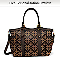 "Just My Style" Tote Bag Personalized With Your Initials
