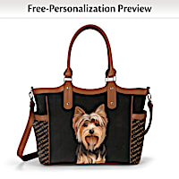 Personalized Designer-Style Dog Tote Bag: Choose Your Dog Breed