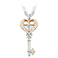 Key To Heaven Pendant Necklace