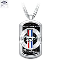 Ford Mustang Pendant Necklace