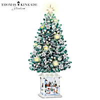 Thomas Kinkade Festival Of Lights Christmas Tree