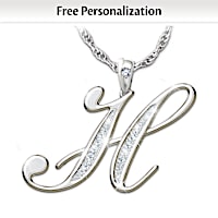 Daughter Of Mine Personalized Pendant Necklace